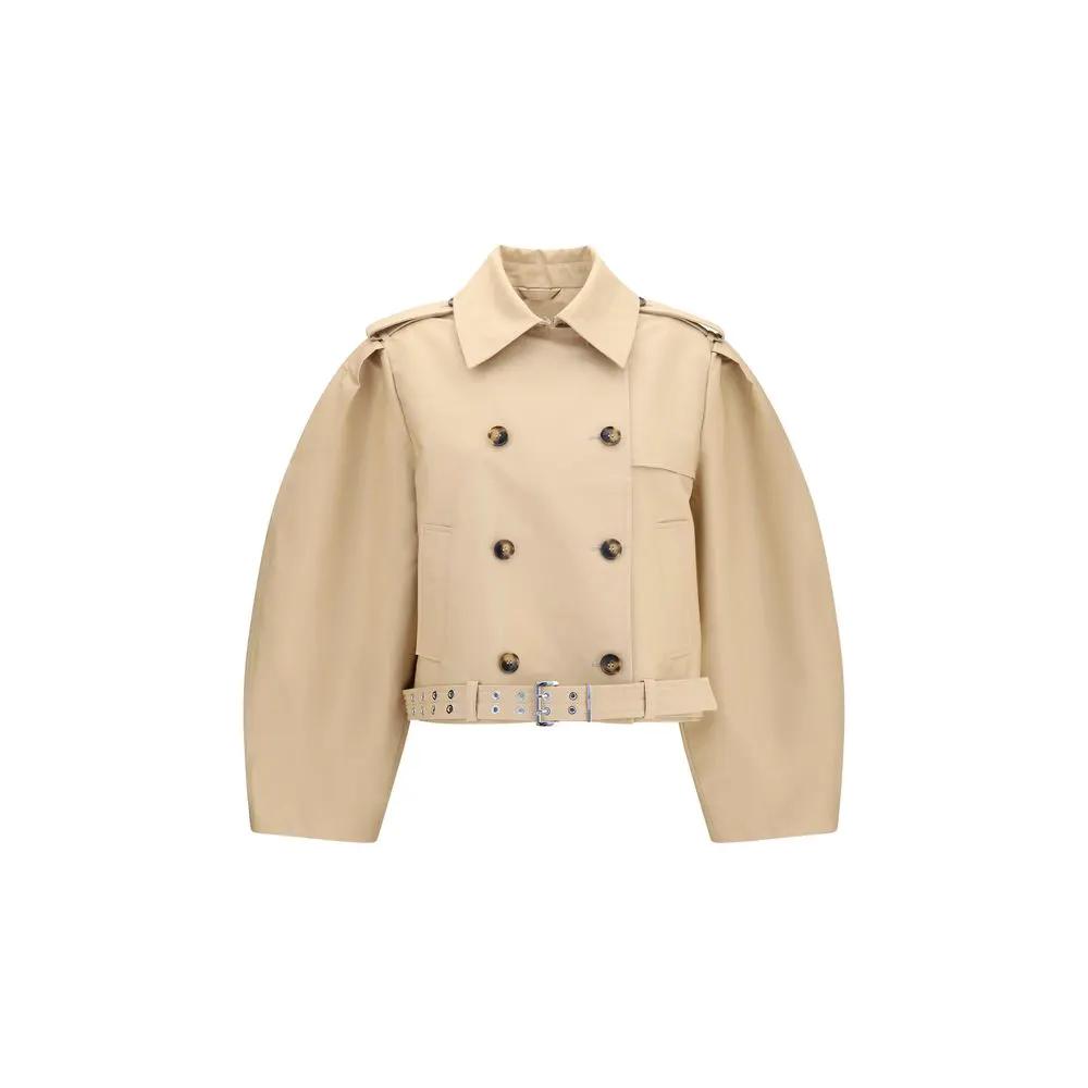 Ganni Beige Cotton Jacket