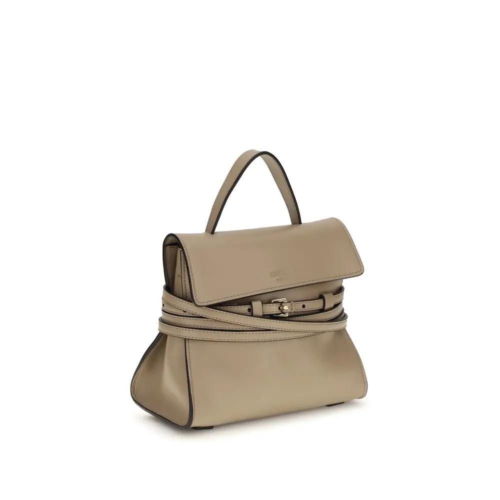 Moschino Beige Goatskin Handbag