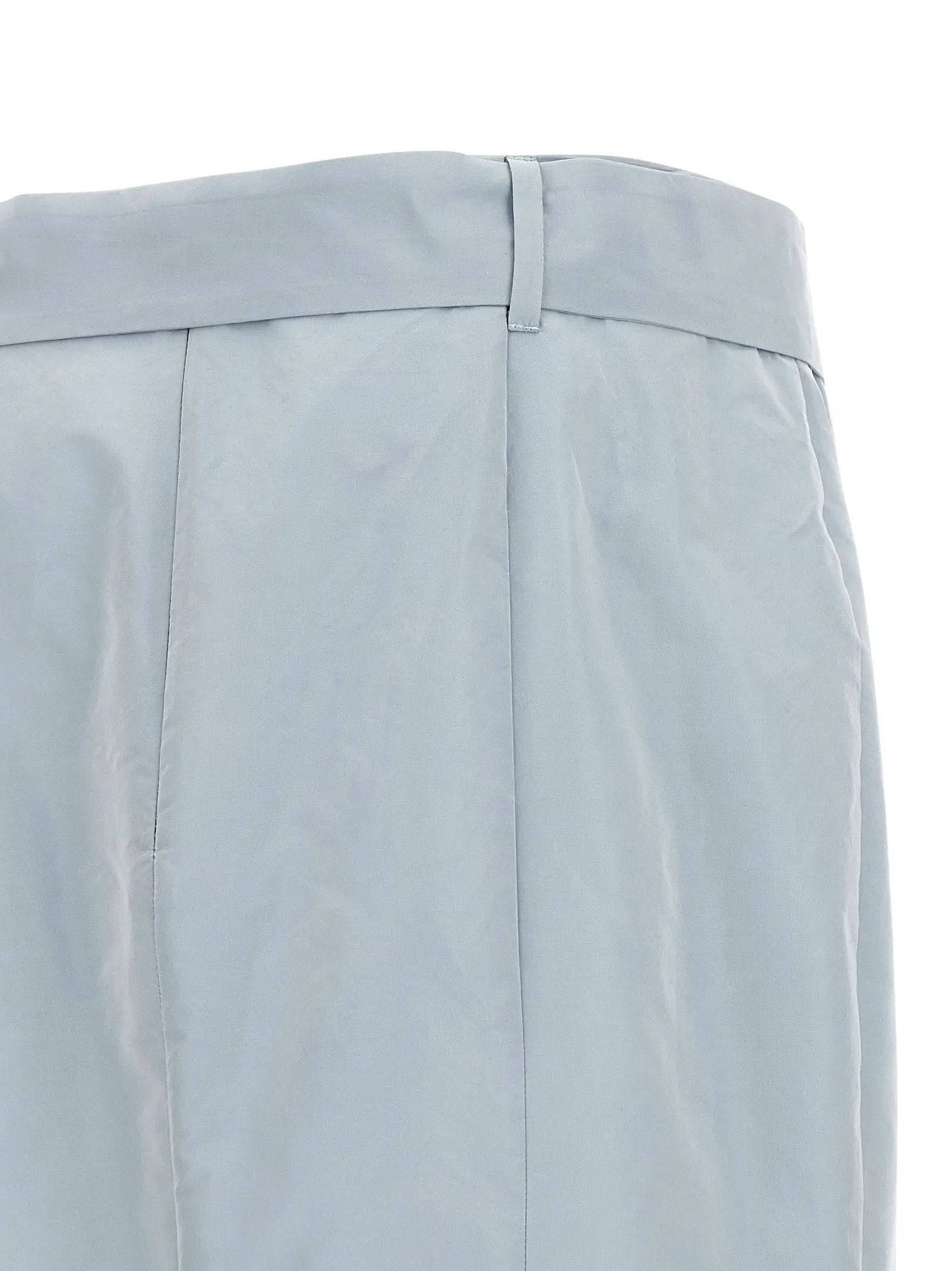 PINKO Blue Polyester Mini Skirt
