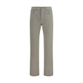 Versace Beige Cotton Tapered Jeans