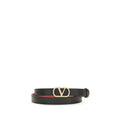Valentino Garavani Black Calfskin Belt