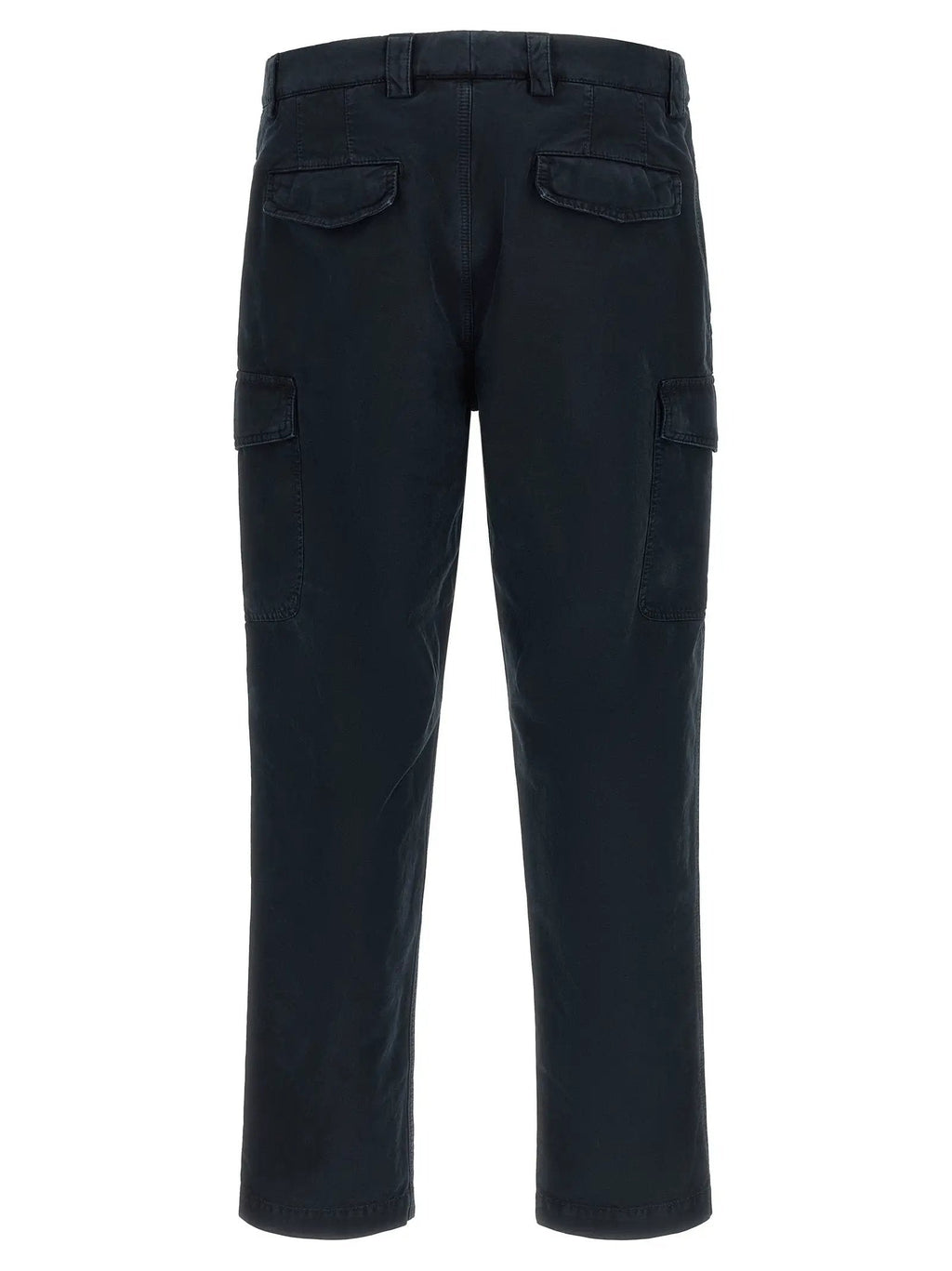 Brunello Cucinelli Blue Cotton Cargo Pants