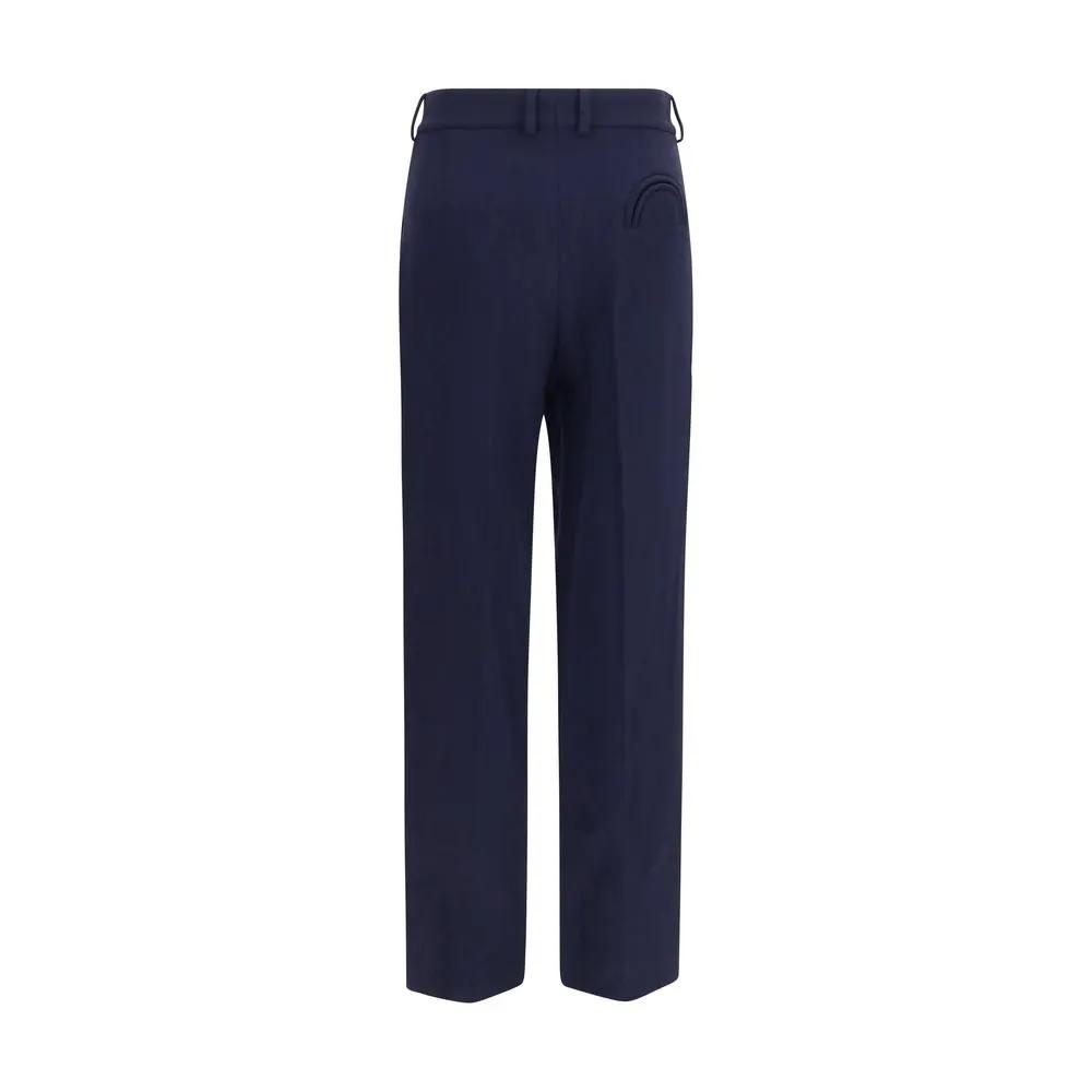 Blazé Milano Blue Wool Oves Aries Pants