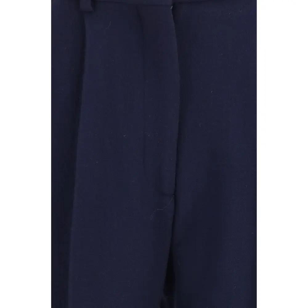 Blazé Milano Blue Wool Oves Aries Pants