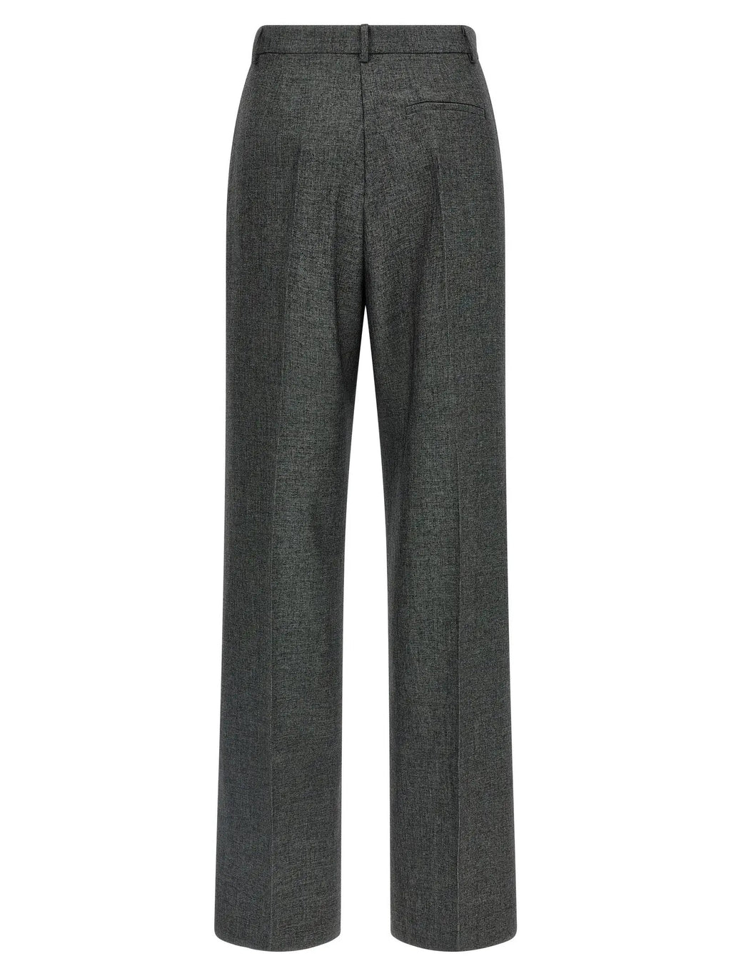 The Andamane Gray Polyester Dress Pants