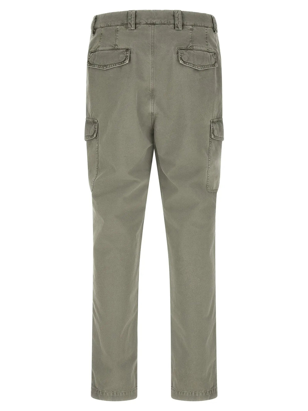 Brunello Cucinelli Bicolor Cotton Cargo Pants