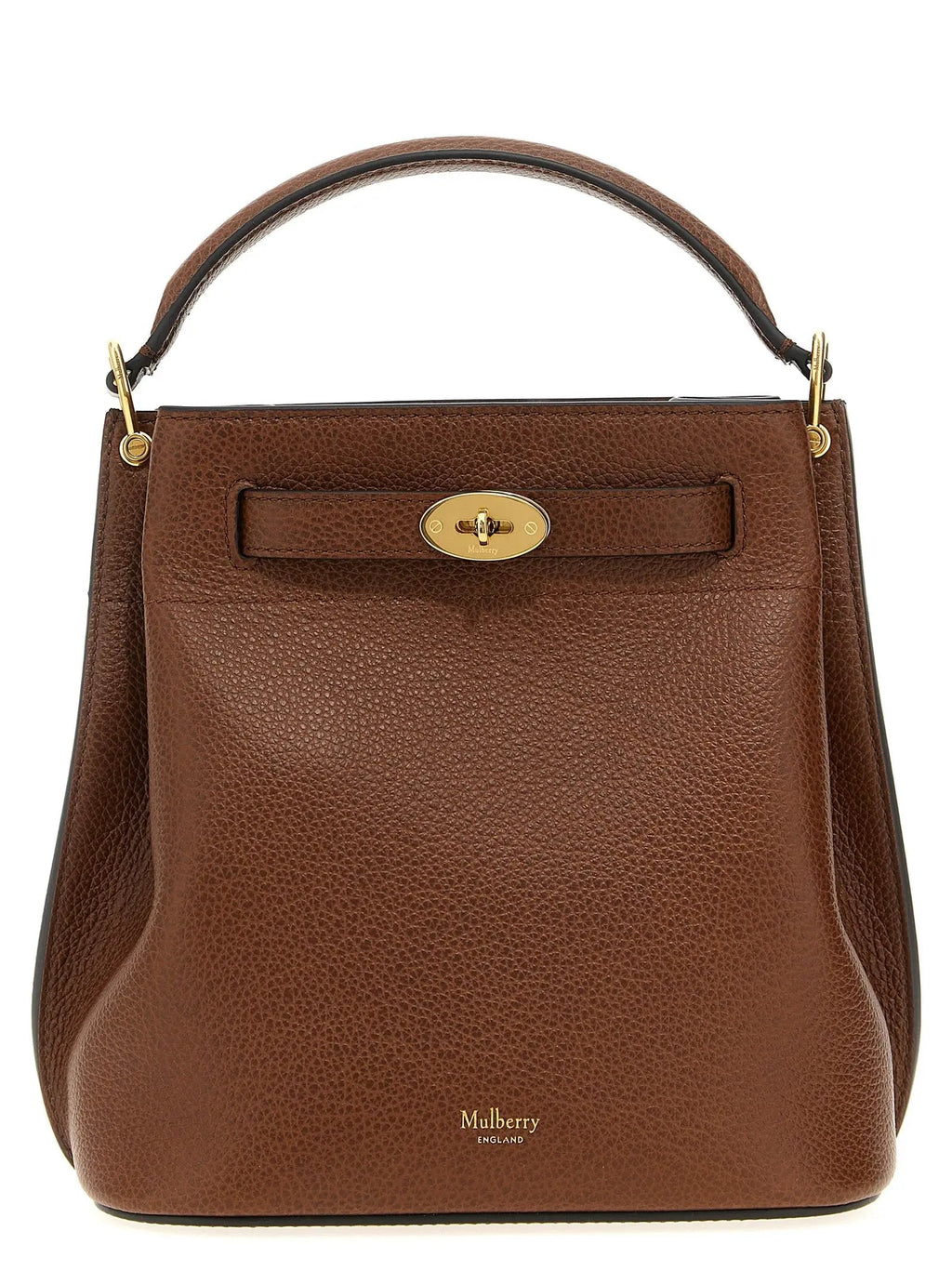 Mulberry Brown Calfskin Crossbody Bag