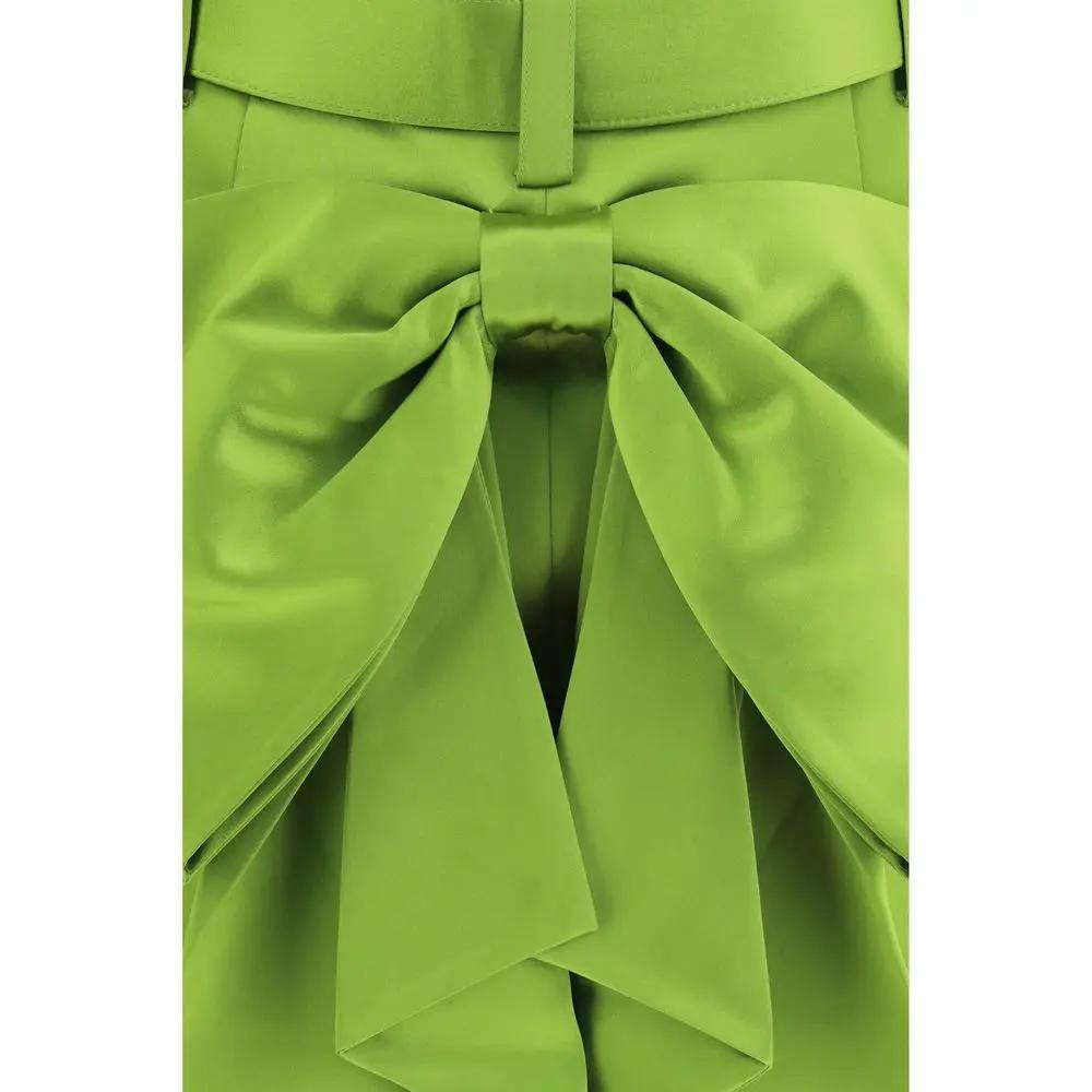 Self-Portrait Bicolor Polyester Mini Skirt