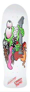 Santa Cruz x Stranger Things Skateboard Deck Meek Slasher Eddie Reveal 10.1" x 31.13"
