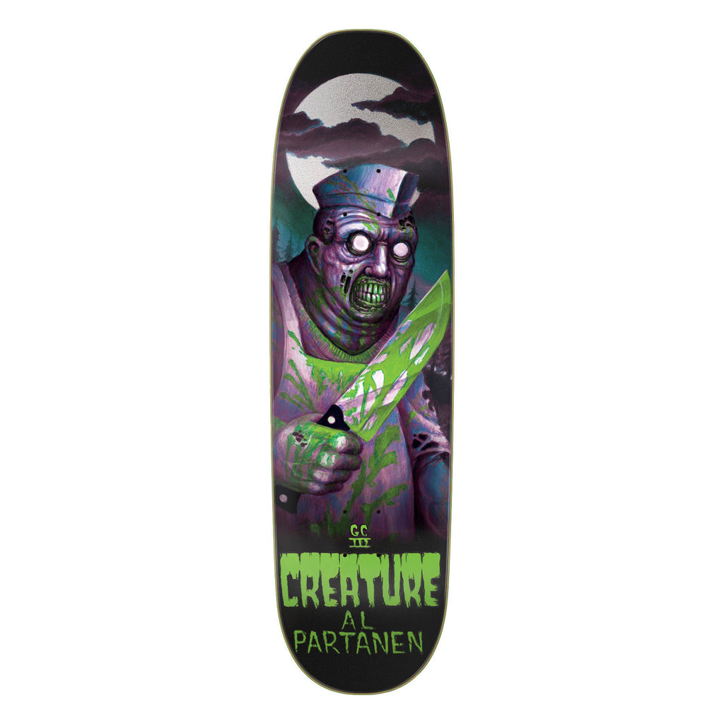 Creature Skateboard Deck Partanen Feeding Time XX 8.8" x 32.2"