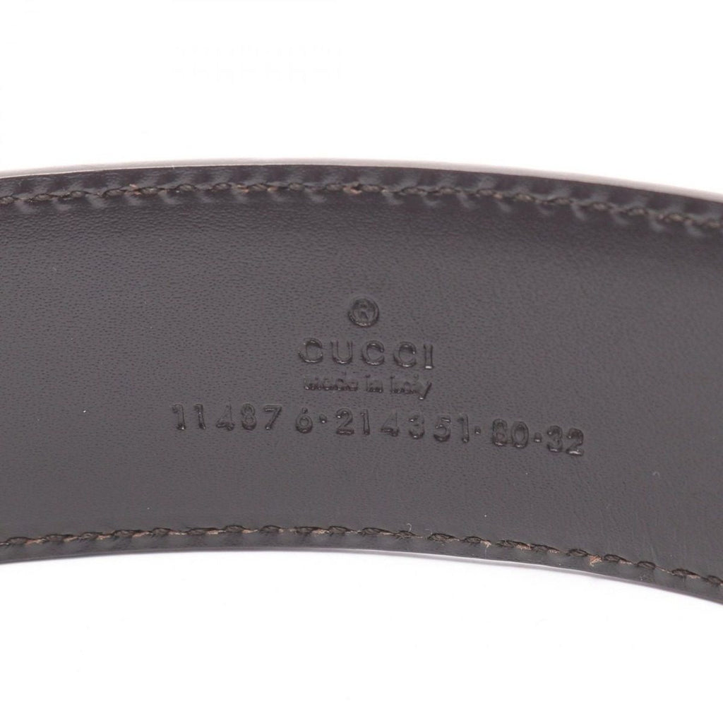 Gucci Belt Interlocking Guccissima Leather
