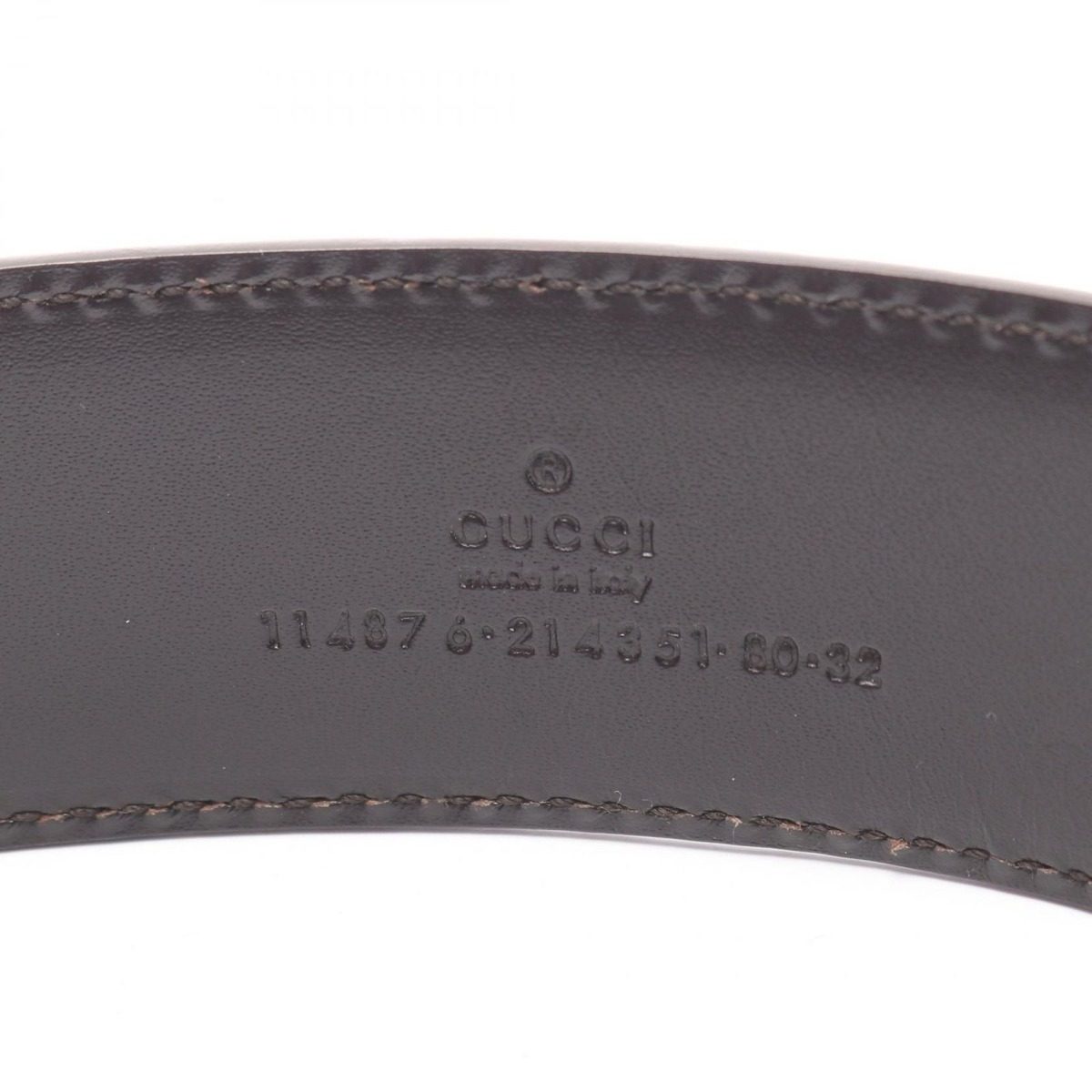 Gucci Belt Interlocking Guccissima Leather