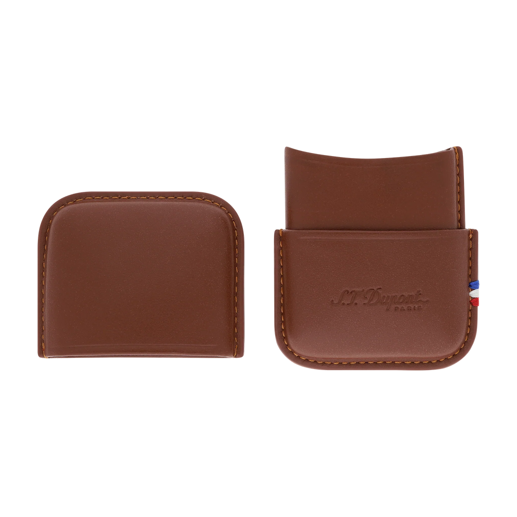 S.T. DUPONT LIGNE 2 LIGHTER CASE/ETUI BROWN 183071