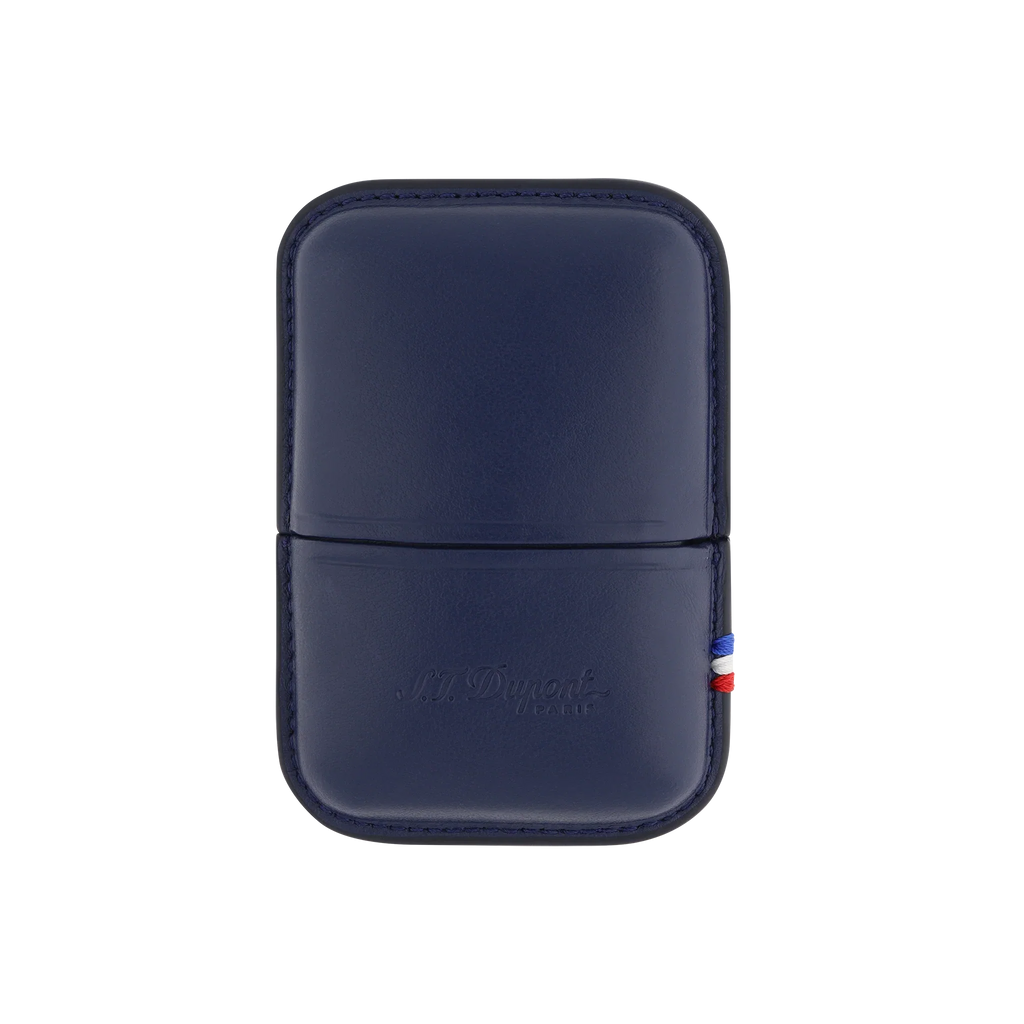 S.T. DUPONT LIGNE 2 LIGHTER CASE/ETUI BLUE 183073