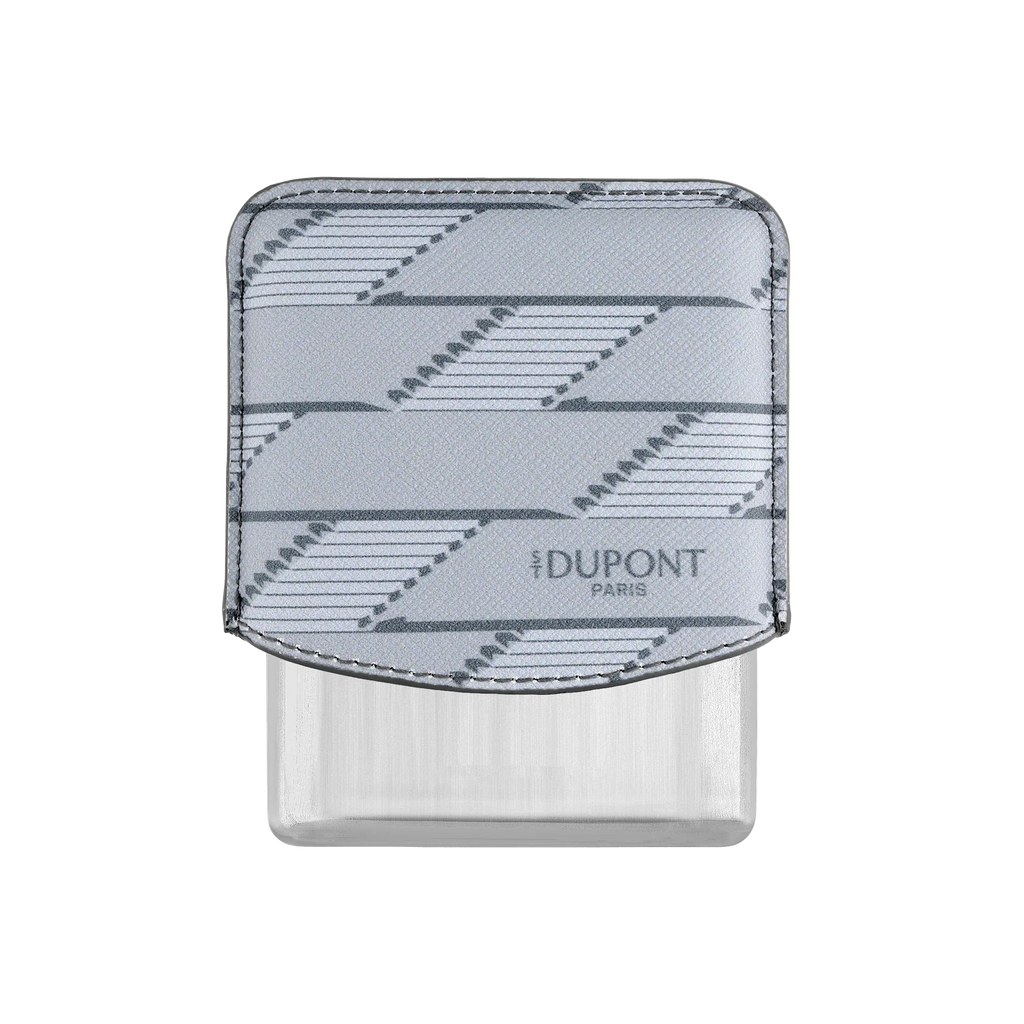 S.T. DUPONT Monogram 1872 Grey Coated Canvas Cigarette Case/Étui Cigarette 183180