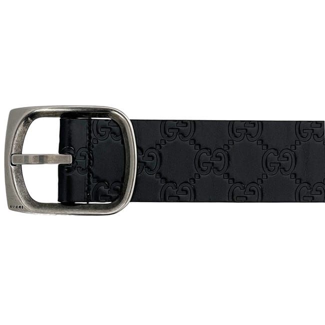 Gucci Belt Black Cima 90 36