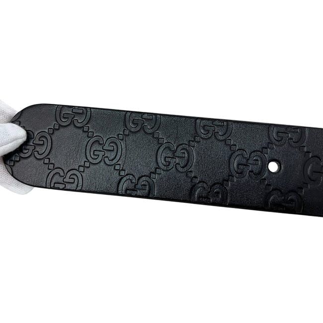 Gucci Belt Black Cima 90 36