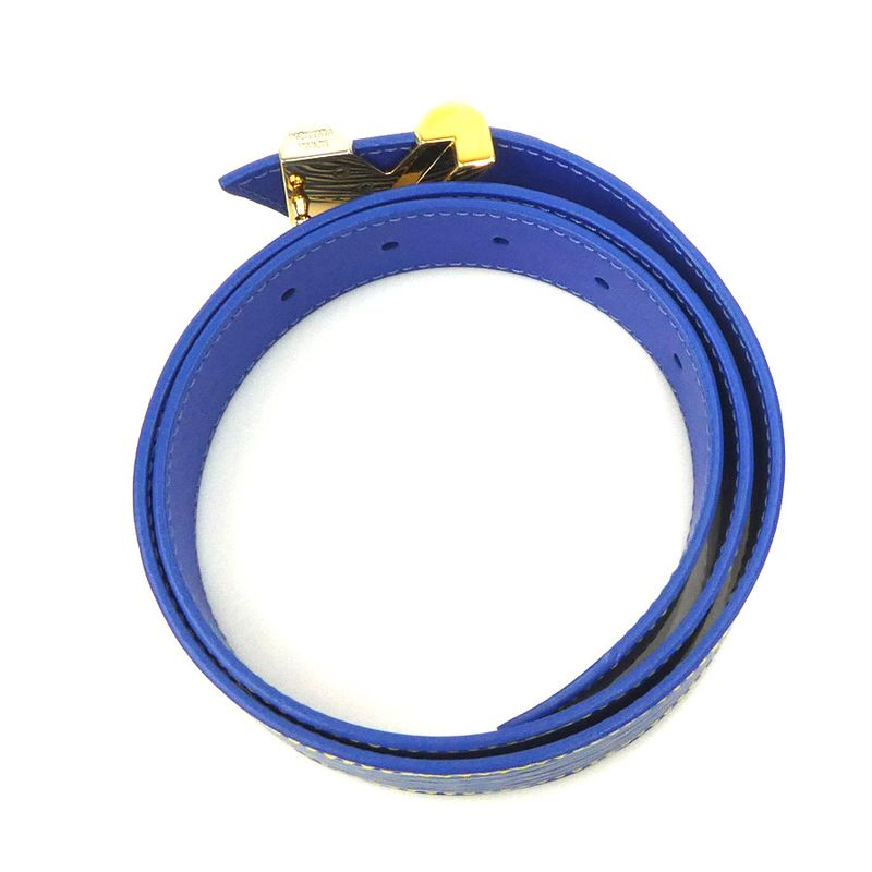 Louis Vuitton Belt Epi Denim M6076