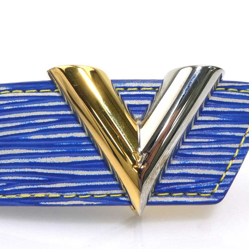 Louis Vuitton Belt Epi Denim M6076