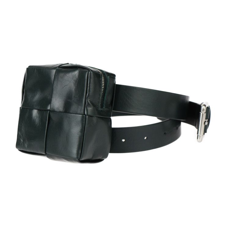 Bottega Veneta Belt Bag Waist Va9 A5 Calf Leather Dark