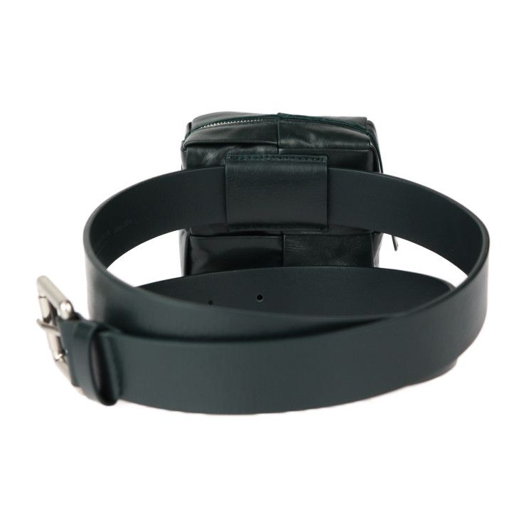 Bottega Veneta Belt Bag Waist Va9 A5 Calf Leather Dark