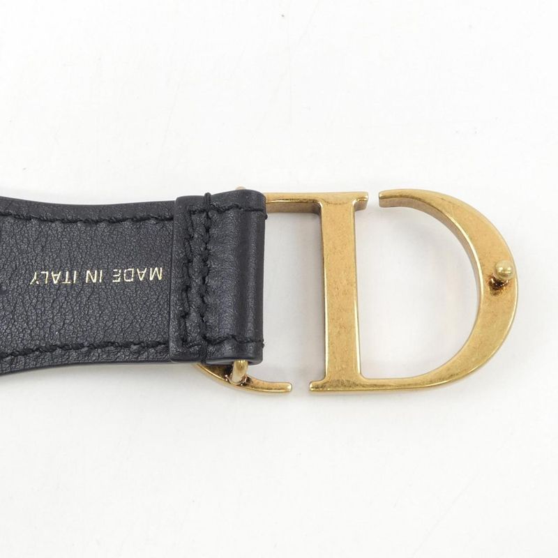 Christian Dior Embroidery Size 70 Purple Belt
