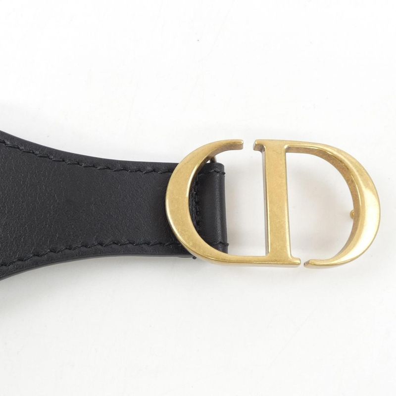Christian Dior Embroidery Size 70 Purple Belt