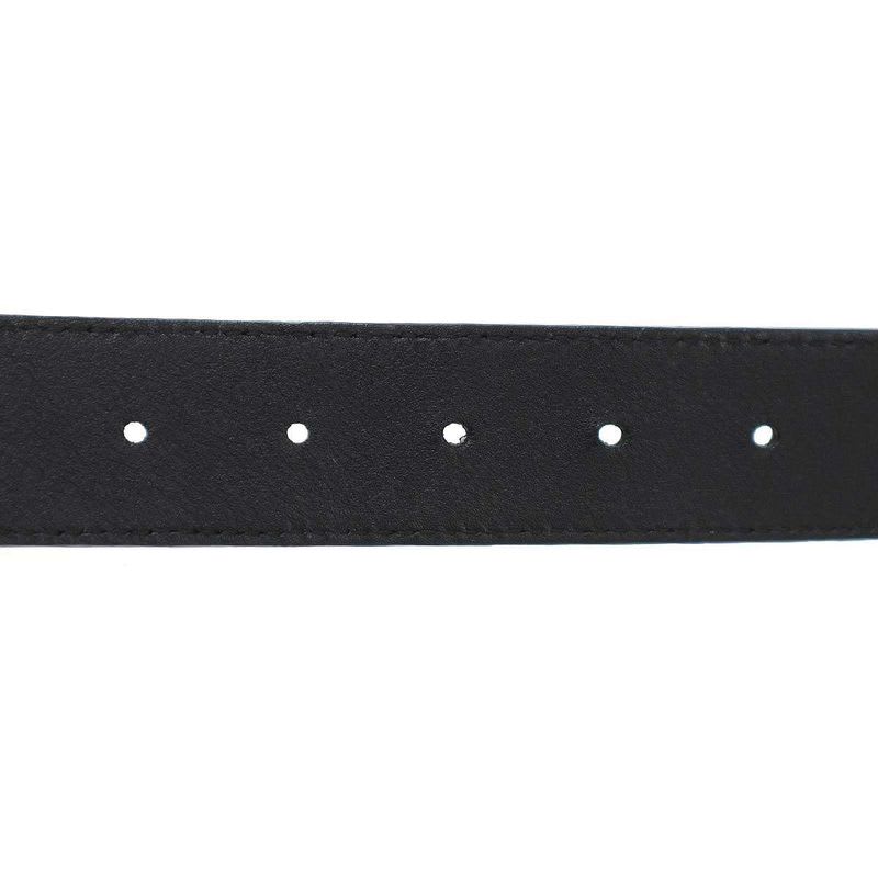 Gucci GG Kaleido Leather Belt Black Beige 95-38