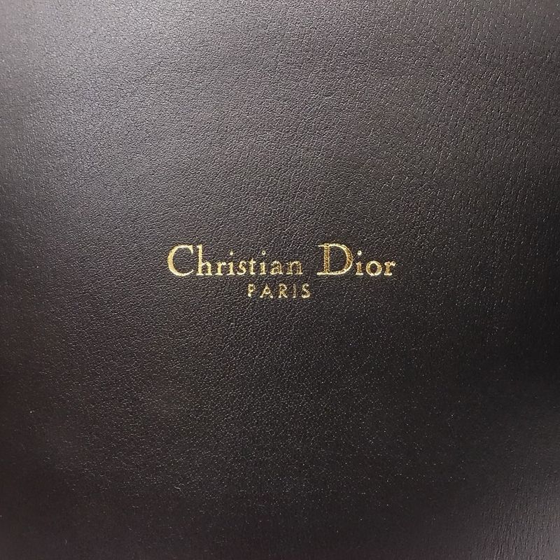 Christian Dior Logo Belt Corset Leather Double Waist Gold Hardware TNT