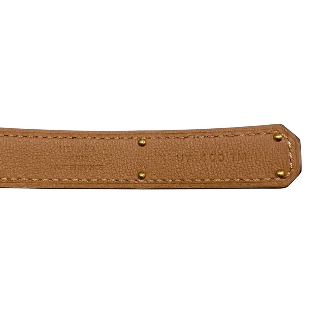 Hermes Belt Kelly 18 89 Epsom Buckle Noir Black
