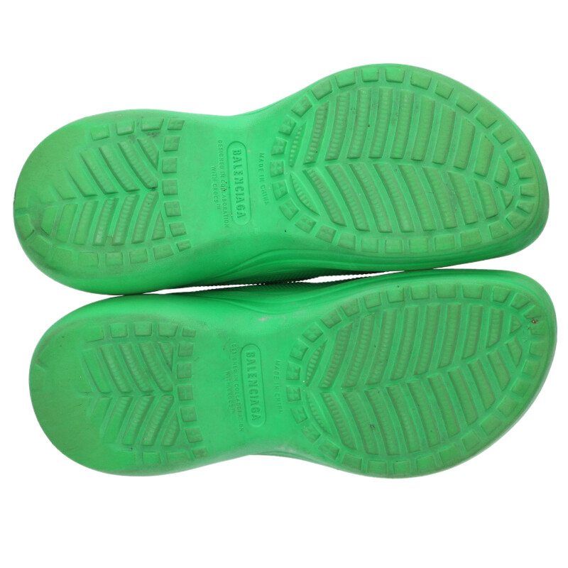 Balenciaga X Crocs Rubber Slide Sandals Men's 40