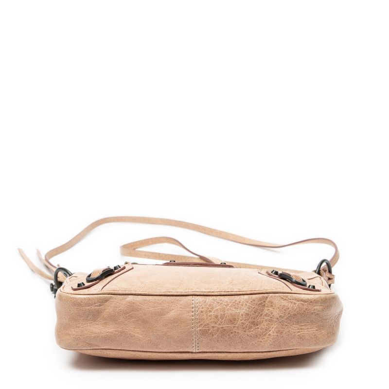 Balenciaga Classic Hip Crossbody Pink Dayless Scalfskin Leather