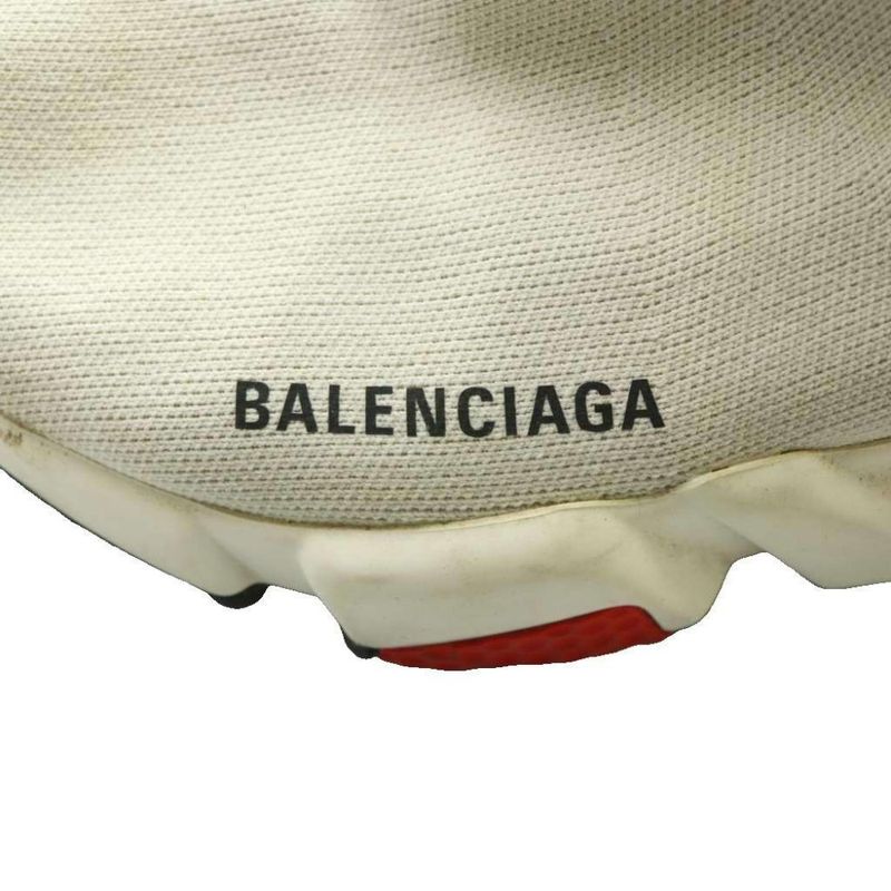 Balenciaga Speedtrainer Socks Sneakers Logo Gray SS Us6