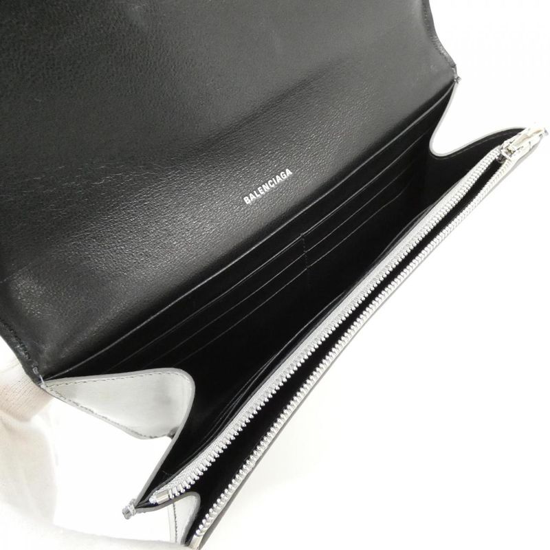 Balenciaga Wallet Silver