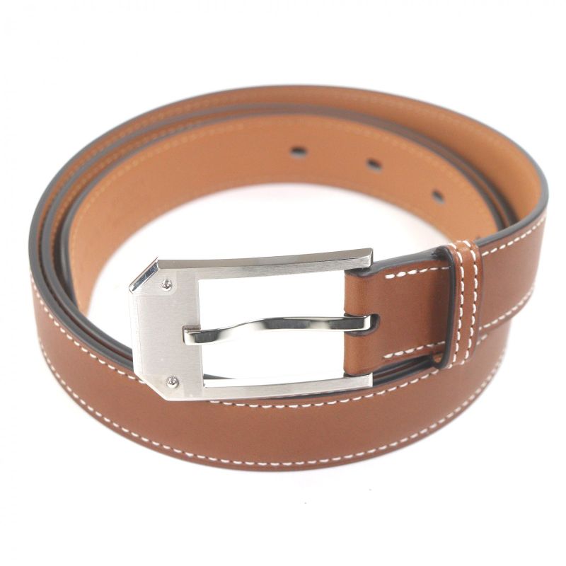 Hermes Andy 26 Fauve Vau Balenia Leather Belt 95