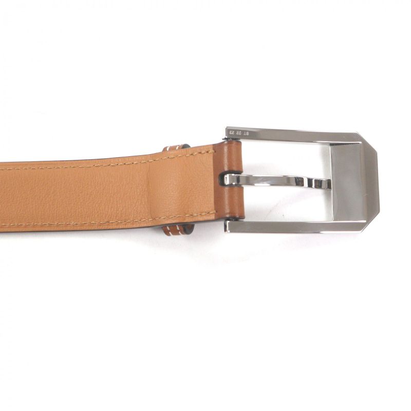 Hermes Andy 26 Fauve Vau Balenia Leather Belt 95