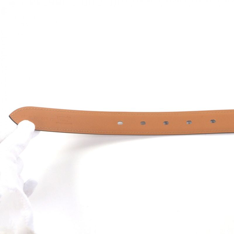 Hermes Andy 26 Fauve Vau Balenia Leather Belt 95