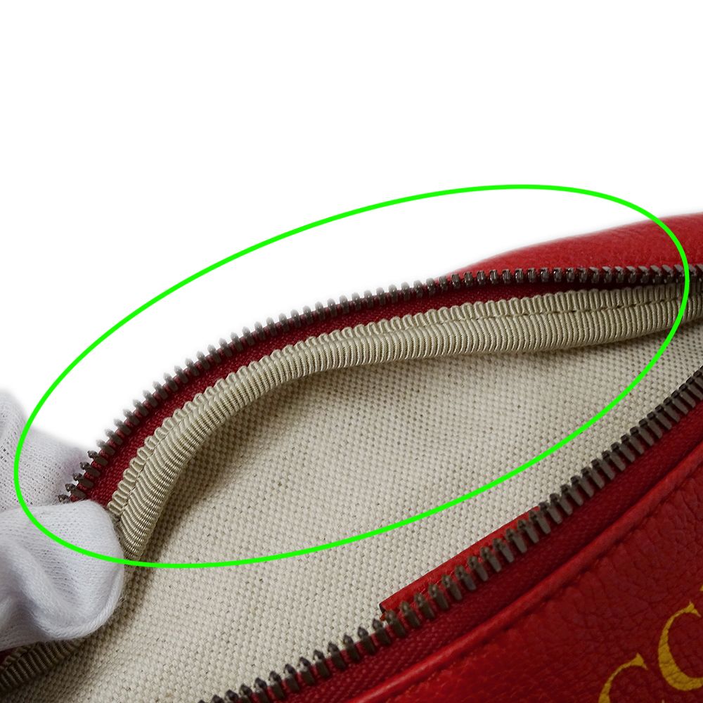 Gucci Belt Bag Sherry Leather Red
