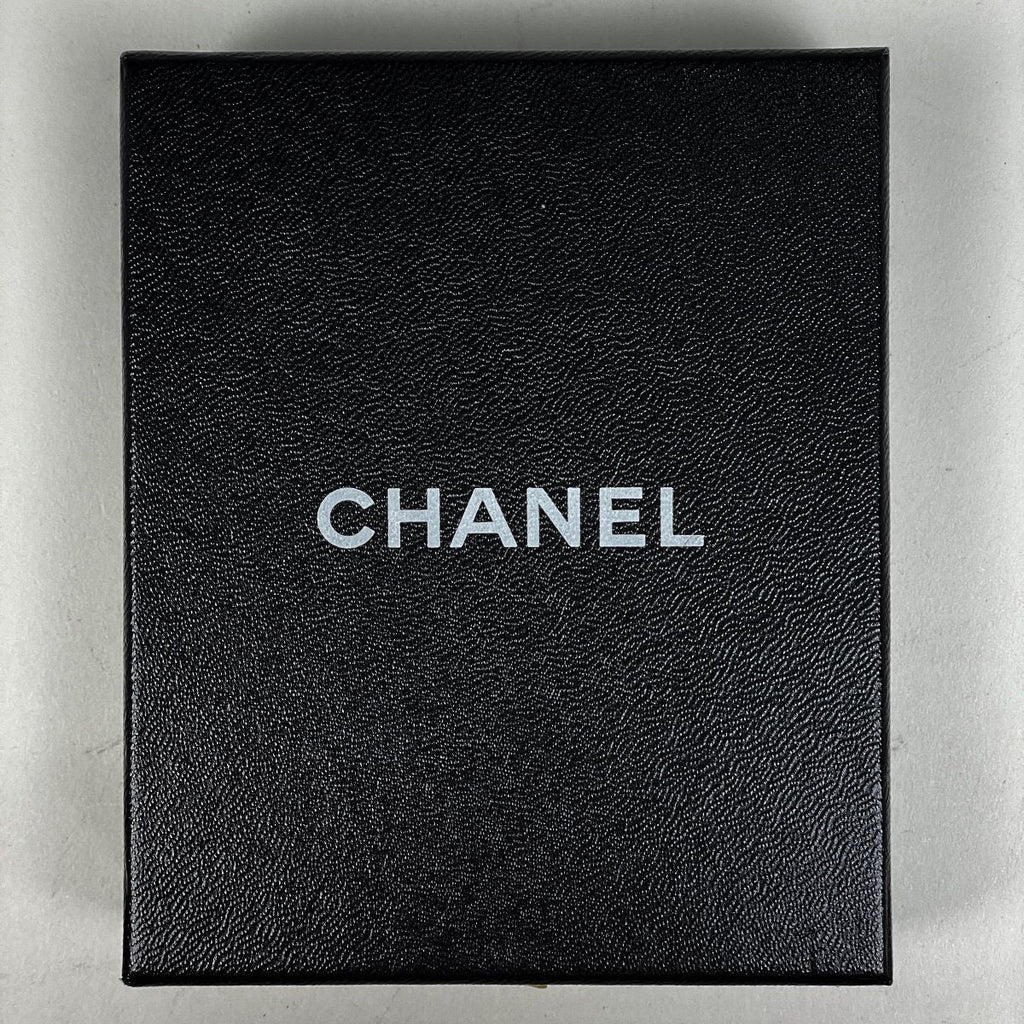 Chanel CC Logo Belt 14 Leather Beige Gold