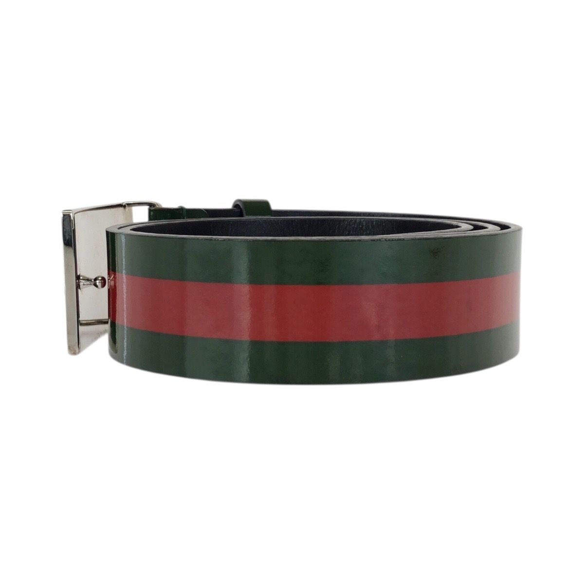 Gucci Sherry GG Pattern Leather Green Red