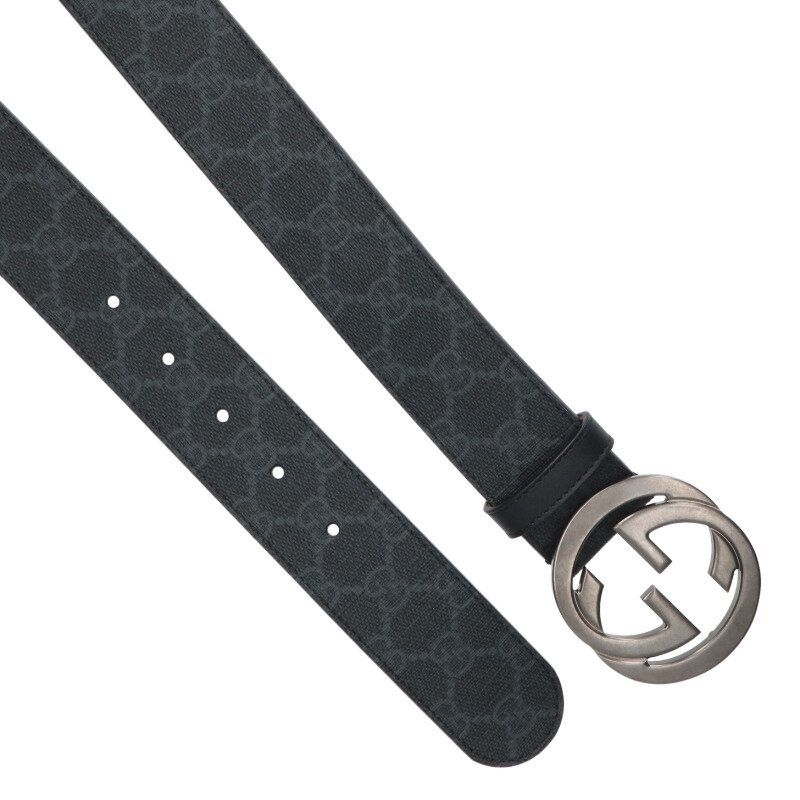 Gucci Interlocking Gleather Belt 85