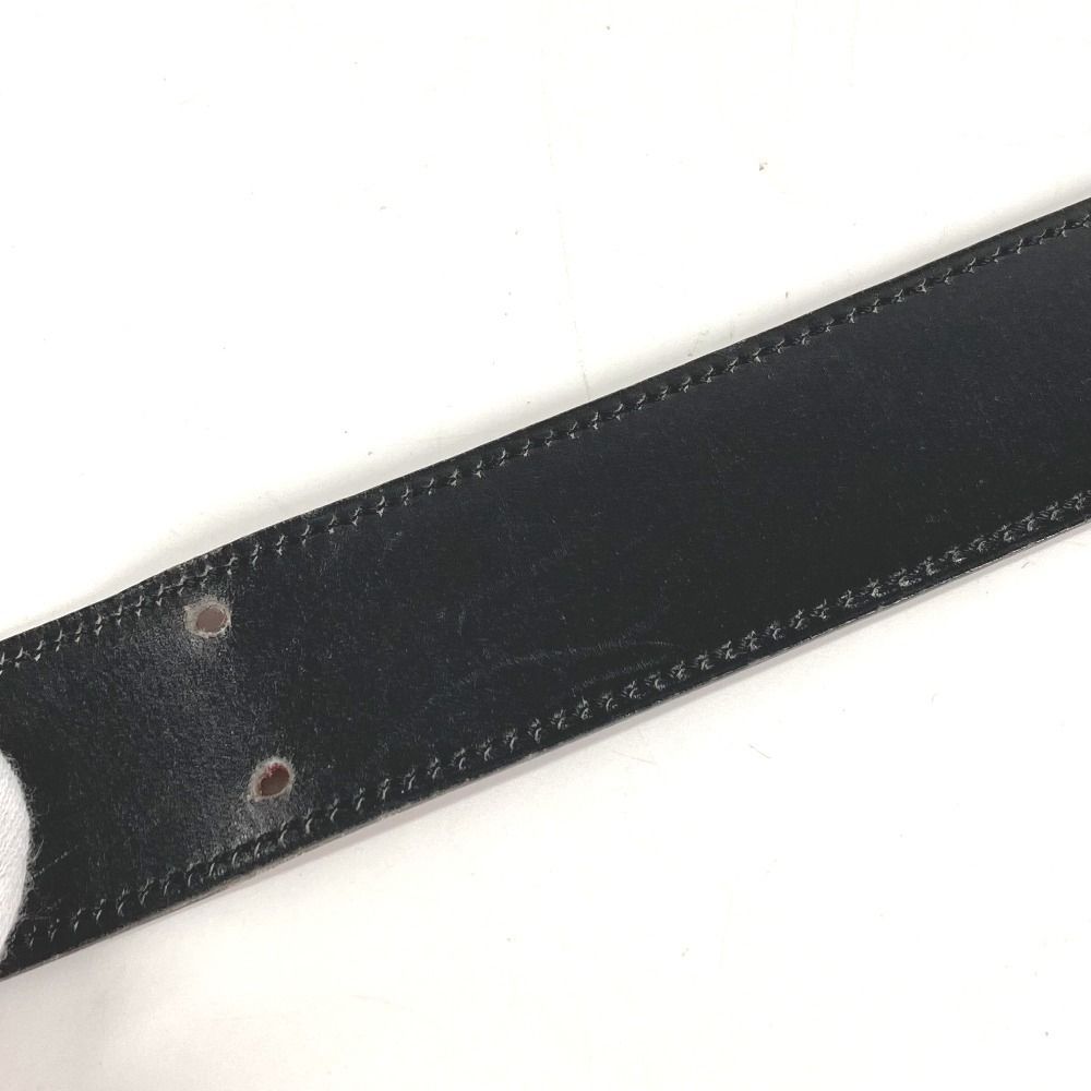 Hermes Belt Leather Red Black