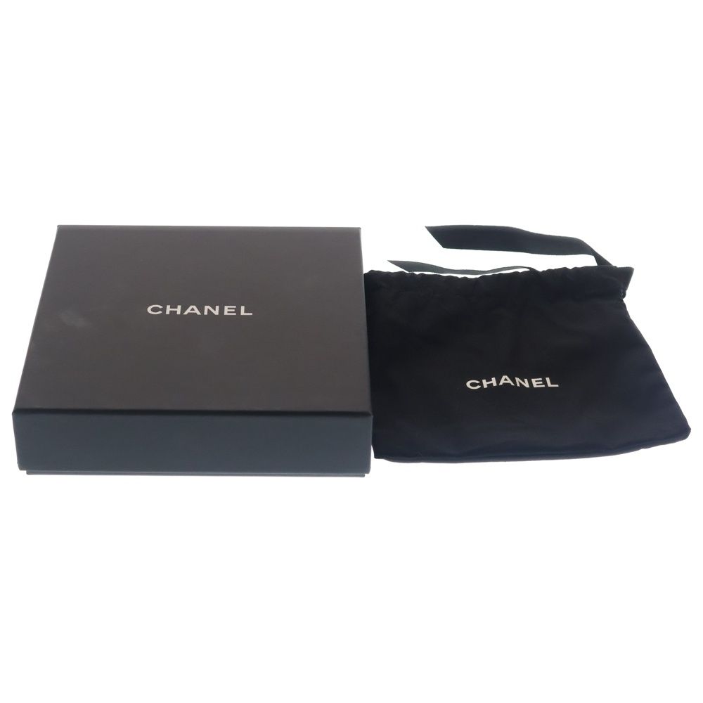 Chanel CC Logo Leather Chain Belt Pink Gold