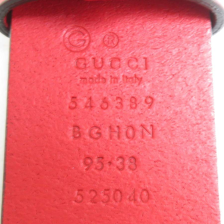 Gucci Belt Interlocking Red