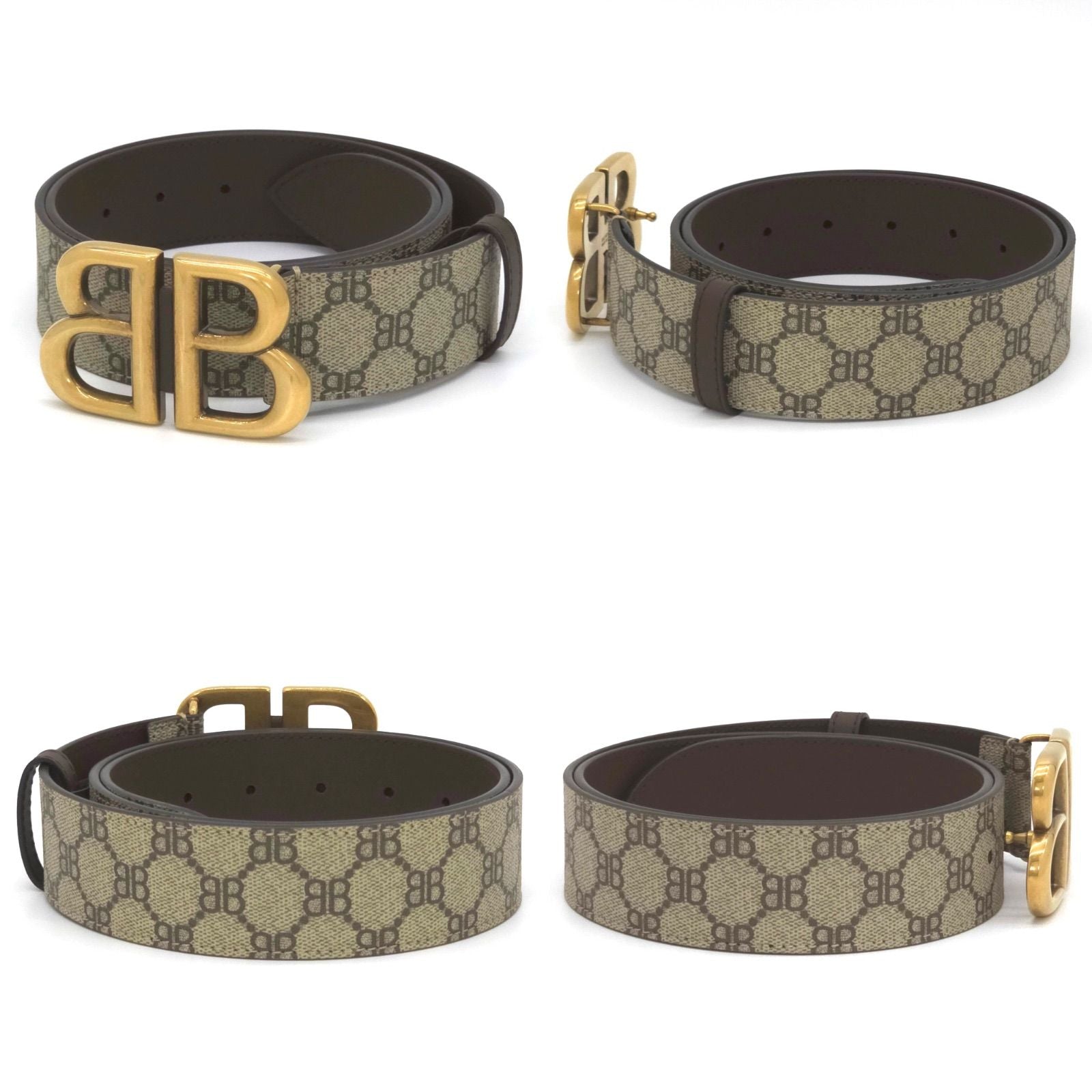 Gucci The Hacka Project BB Signature Belt 90 Waist 45 95 Adjustment Large