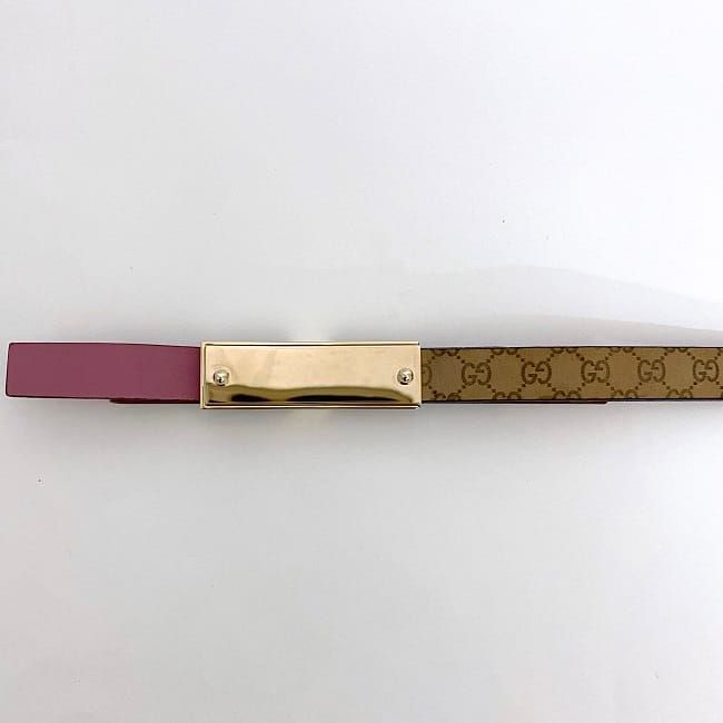 Gucci Waist Belt Pink Interlocking