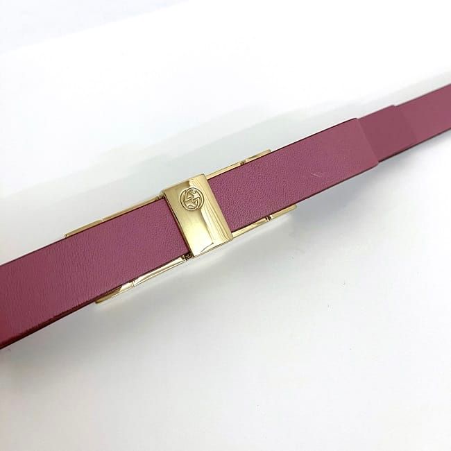 Gucci Waist Belt Pink Interlocking