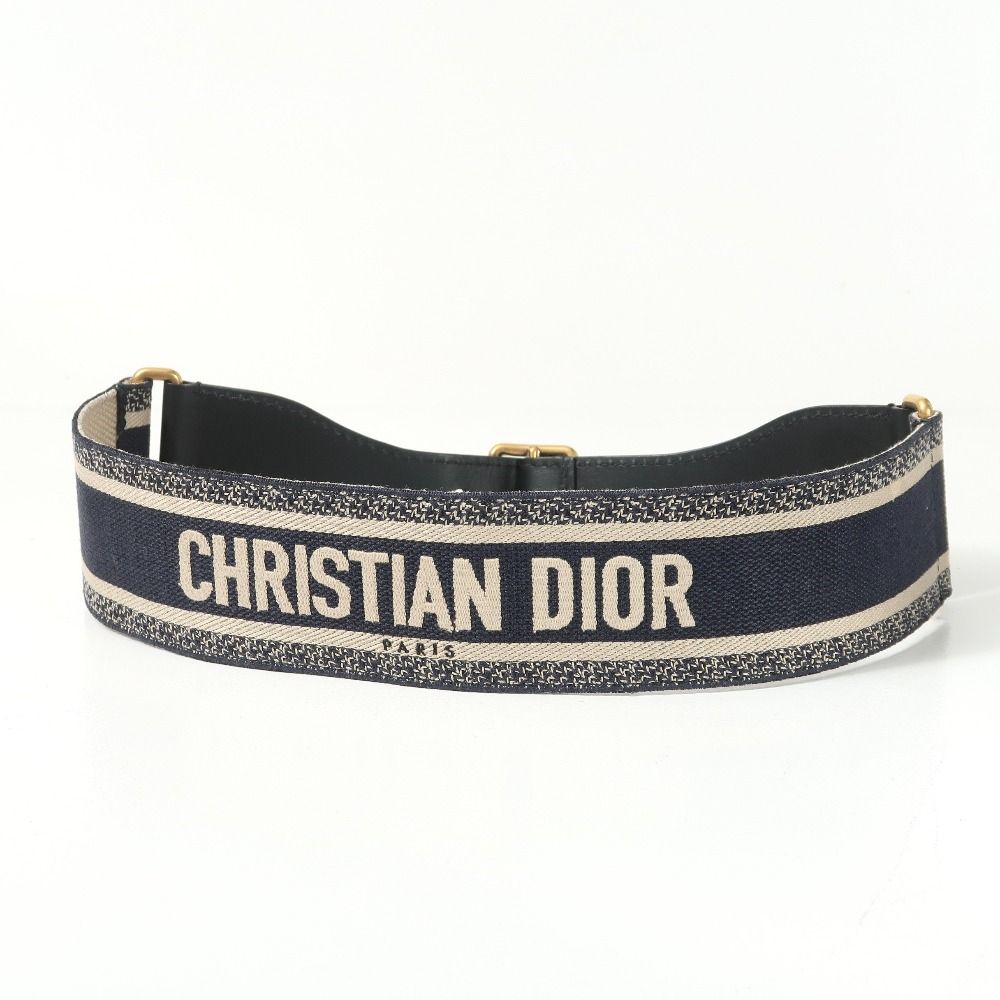 Dior Belt 75 Logo Embroidery