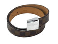 Louis Vuitton Belt Damier Ceinture Carre Ebene Leather