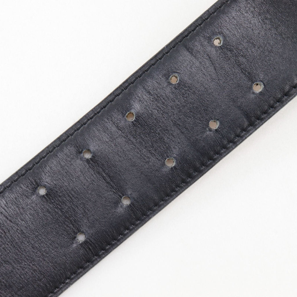 Hermes Hose Buckle Reversible Vintage Box Calf Gold Plated Black Brown Belt